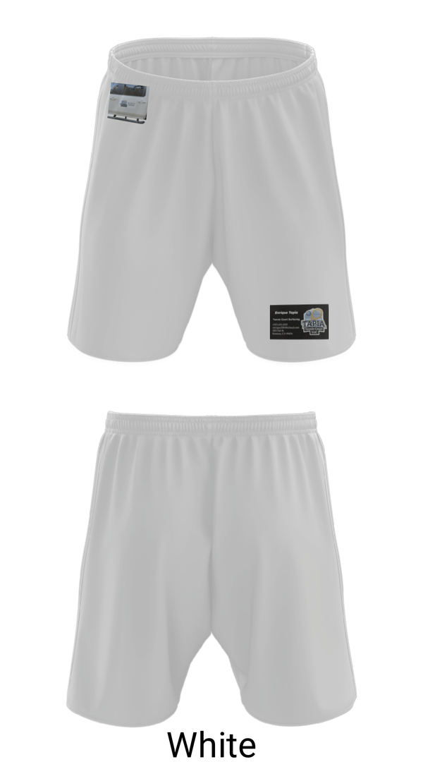 Athletic Shorts With Pockets, Tapia Tennis courts Resulfacing LLC, , Teamtime, Team time, sublimation, custom sports apparel, team uniforms, spirit wear, spiritwear, sports uniforms, custom shirts, team store, custom team store, fundraiser sports, apparel fundraiser