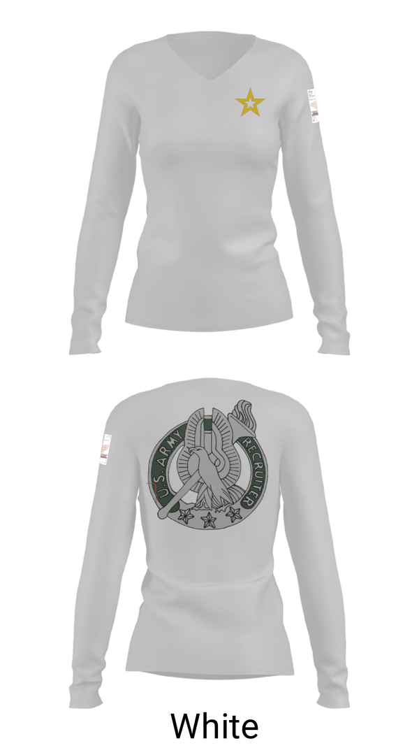Women's Long Sleeve Vneck Shirt, Us Army, , Teamtime, Team time, sublimation, custom sports apparel, team uniforms, spirit wear, spiritwear, sports uniforms, custom shirts, team store, custom team store, fundraiser sports, apparel fundraiser