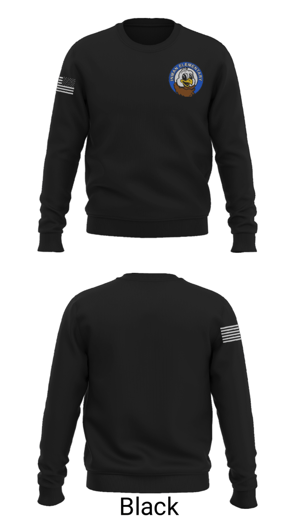 Crew Neck Sweatshirt, Inman Elementary, Spirit Store, Teamtime, Team time, sublimation, custom sports apparel, team uniforms, spirit wear, spiritwear, sports uniforms, custom shirts, team store, custom team store, fundraiser sports, apparel fundraiser