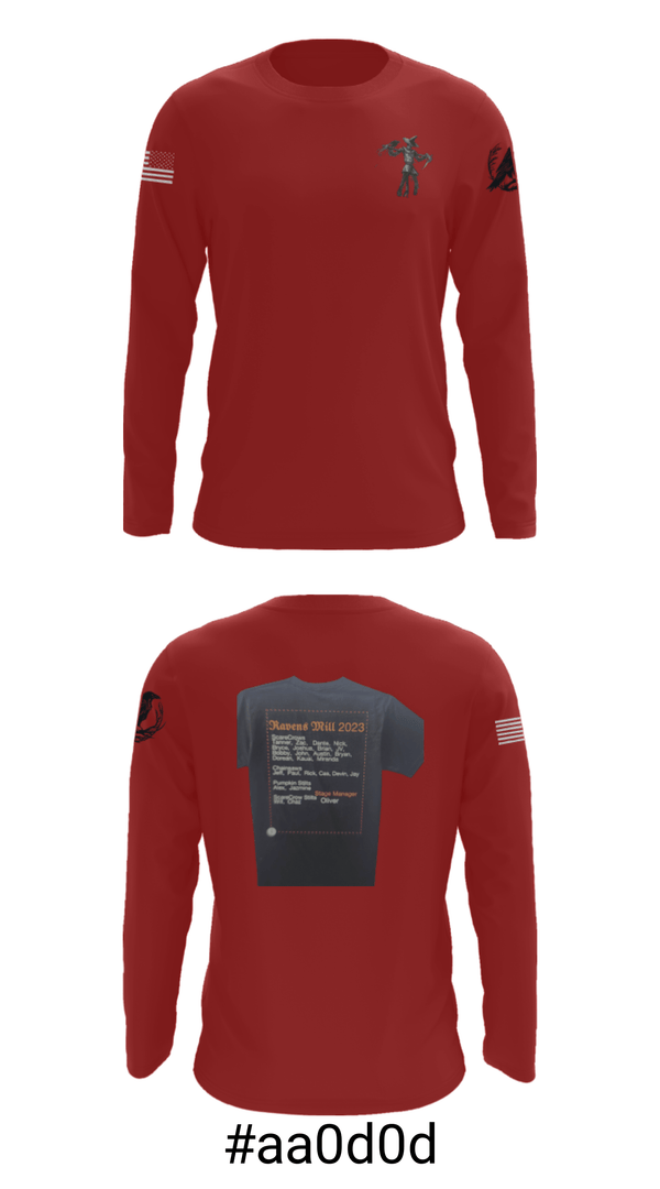 Long Sleeve Performance Shirt, Ravens mill 2023, , Teamtime, Team time, sublimation, custom sports apparel, team uniforms, spirit wear, spiritwear, sports uniforms, custom shirts, team store, custom team store, fundraiser sports, apparel fundraiser
