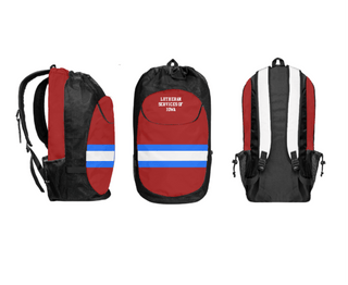 Gear Bag, Lutheran Services of Iowa, Spirit Store, Teamtime, Team time, sublimation, custom sports apparel, team uniforms, spirit wear, spiritwear, sports uniforms, custom shirts, team store, custom team store, fundraiser sports, apparel fundraiser