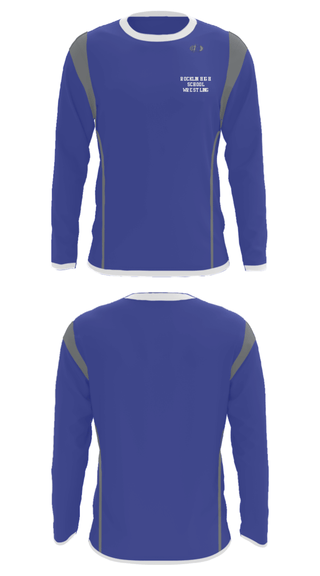 Long Sleeve Performance Shirt, Rocklin High School Wrestling, Wrestling, Teamtime, Team time, sublimation, custom sports apparel, team uniforms, spirit wear, spiritwear, sports uniforms, custom shirts, team store, custom team store, fundraiser sports, apparel fundraiser