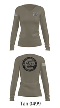 A Co 1-13 AVN REGT 59658620 Women's Long Sleeve V-neck Shirt - 39