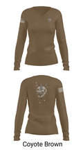 MSPD SRT 63007805 Women's Long Sleeve V-neck Shirt - 15