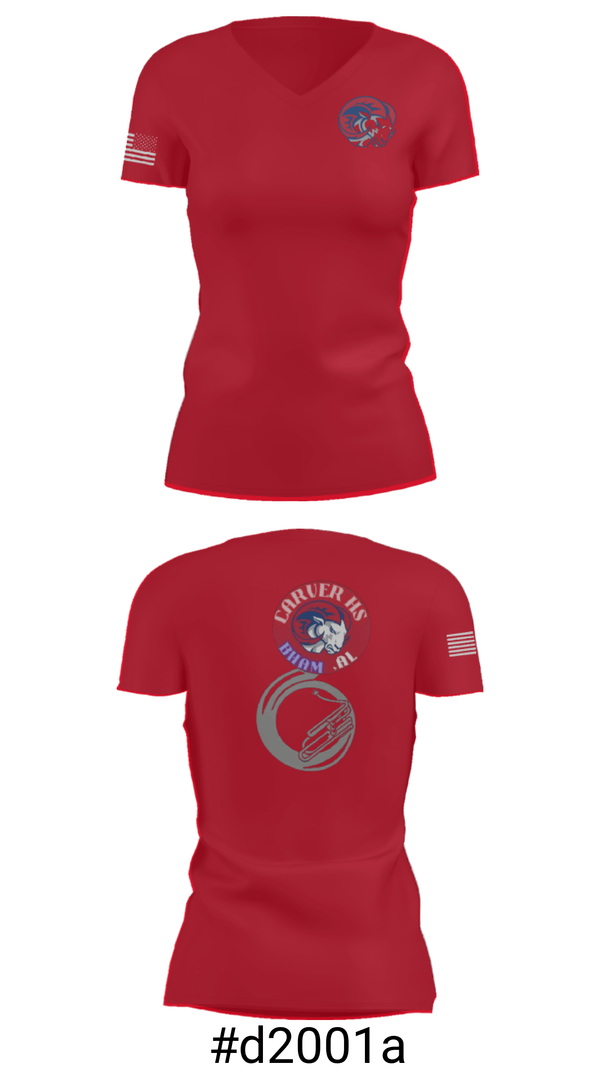 Women's Short Sleeve Vneck Shirt, Carver rams, Football, Teamtime, Team time, sublimation, custom sports apparel, team uniforms, spirit wear, spiritwear, sports uniforms, custom shirts, team store, custom team store, fundraiser sports, apparel fundraiser