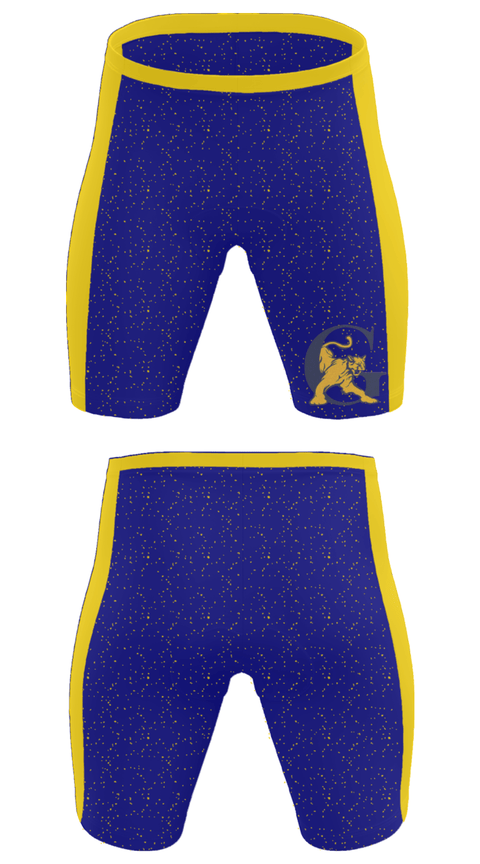 Men's Compression Shorts, Goldsboro High School Wrestling, Wrestling, Teamtime, Team time, sublimation, custom sports apparel, team uniforms, spirit wear, spiritwear, sports uniforms, custom shirts, team store, custom team store, fundraiser sports, apparel fundraiser