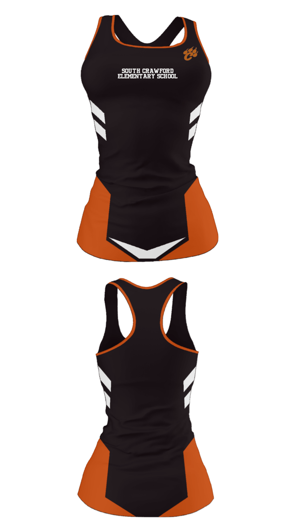 Tank Top, South Crawford Elementary School, Spirit Store, Teamtime, Team time, sublimation, custom sports apparel, team uniforms, spirit wear, spiritwear, sports uniforms, custom shirts, team store, custom team store, fundraiser sports, apparel fundraiser