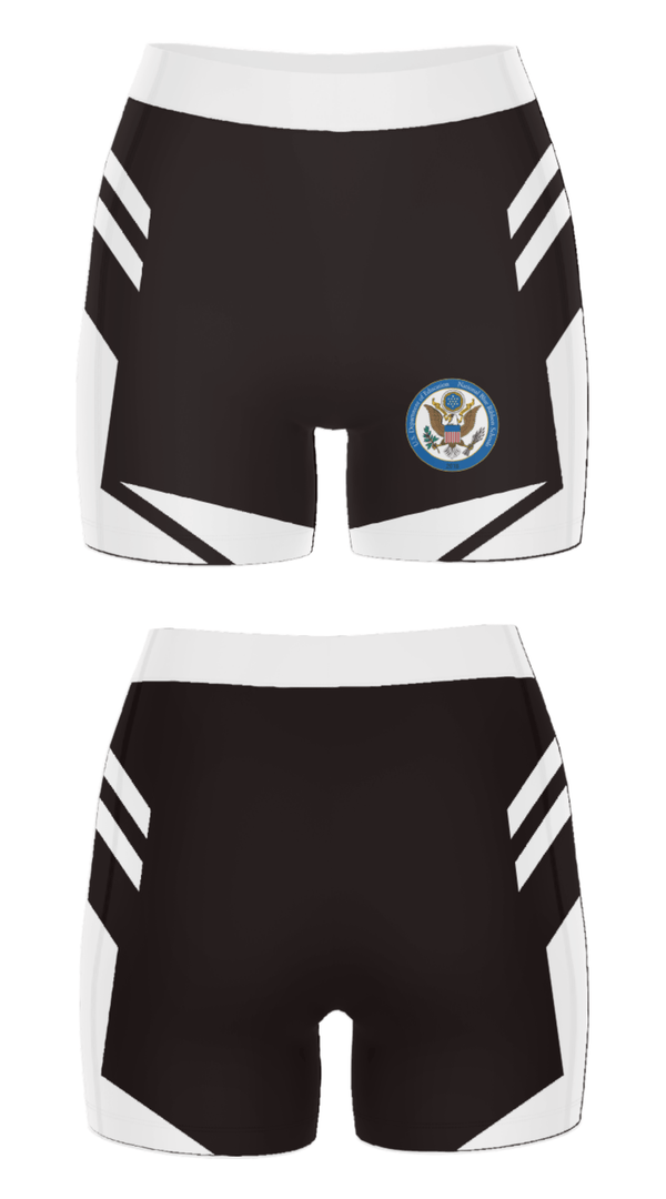 Women's Compression Shorts, Christ The Teacher Interparochial School, Spirit Store, Teamtime, Team time, sublimation, custom sports apparel, team uniforms, spirit wear, spiritwear, sports uniforms, custom shirts, team store, custom team store, fundraiser sports, apparel fundraiser