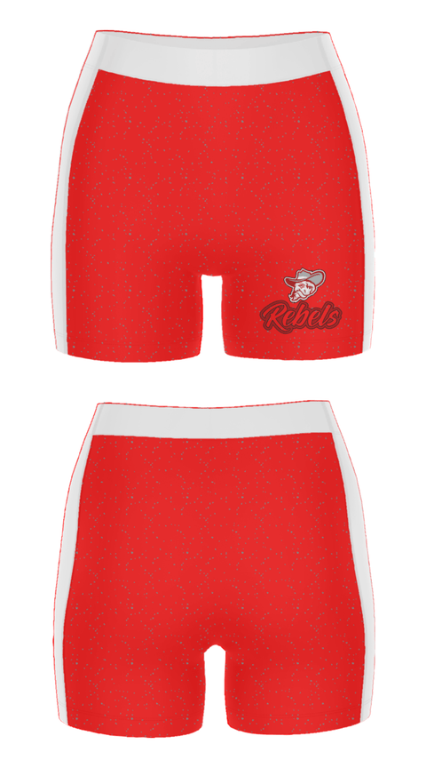 Women's Compression Shorts, Highland Middle School, Spirit Store, Teamtime, Team time, sublimation, custom sports apparel, team uniforms, spirit wear, spiritwear, sports uniforms, custom shirts, team store, custom team store, fundraiser sports, apparel fundraiser