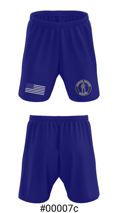 Conrad Weiser High School Bowling 73334163 Athletic Shorts With Pockets - 15