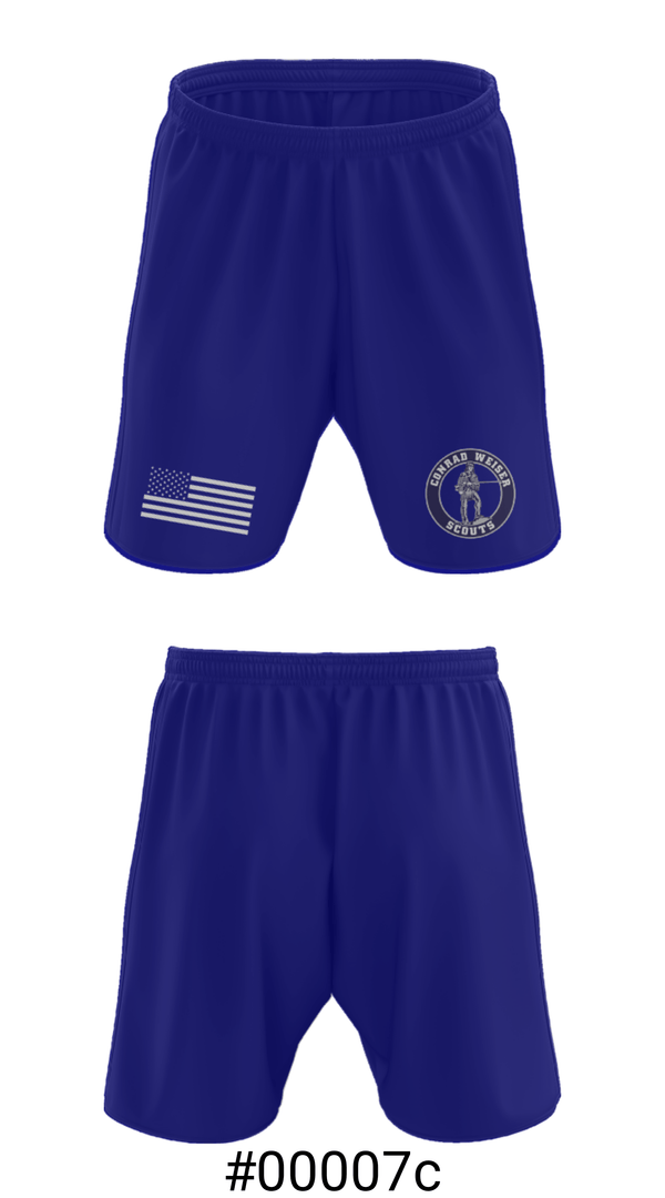 Athletic Shorts With Pockets, Conrad Weiser High School Bowling, Bowling, Teamtime, Team time, sublimation, custom sports apparel, team uniforms, spirit wear, spiritwear, sports uniforms, custom shirts, team store, custom team store, fundraiser sports, apparel fundraiser