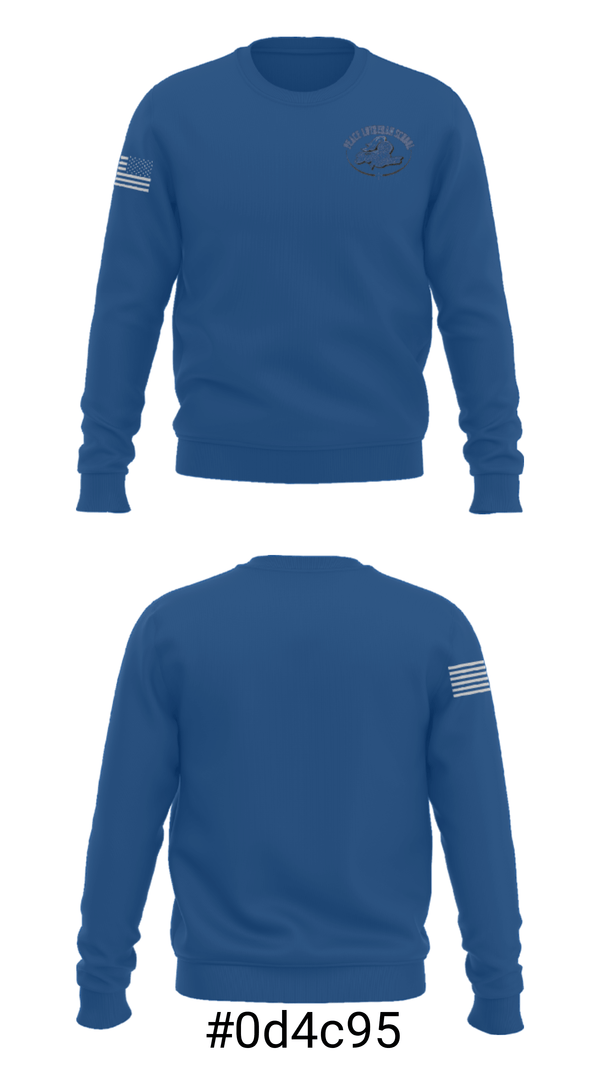 Crew Neck Sweatshirt, Peace Lutheran School, Spirit Store, Teamtime, Team time, sublimation, custom sports apparel, team uniforms, spirit wear, spiritwear, sports uniforms, custom shirts, team store, custom team store, fundraiser sports, apparel fundraiser