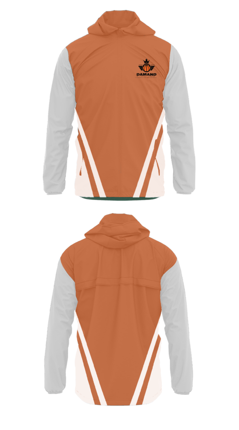 Windbreaker, Damand Basketball, Men's Basketball, Teamtime, Team time, sublimation, custom sports apparel, team uniforms, spirit wear, spiritwear, sports uniforms, custom shirts, team store, custom team store, fundraiser sports, apparel fundraiser