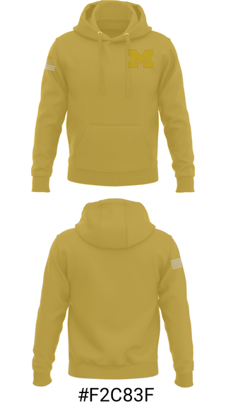 Hoodie, University of Michigan Gymnastics, Men's Basketball, Teamtime, Team time, sublimation, custom sports apparel, team uniforms, spirit wear, spiritwear, sports uniforms, custom shirts, team store, custom team store, fundraiser sports, apparel fundraiser