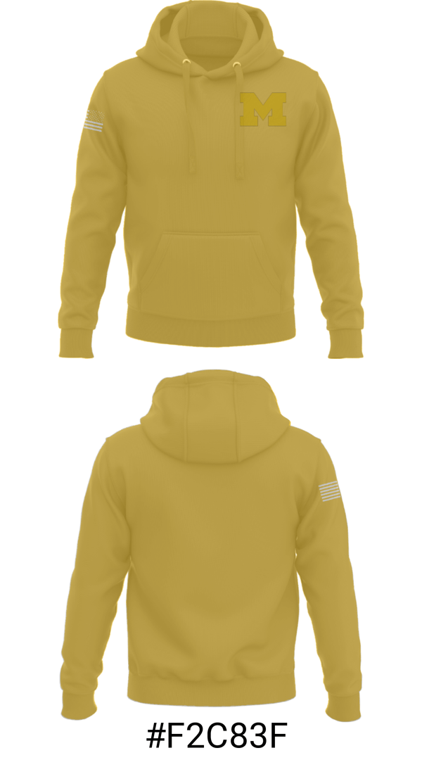 Hoodie, University of Michigan Gymnastics, Men's Basketball, Teamtime, Team time, sublimation, custom sports apparel, team uniforms, spirit wear, spiritwear, sports uniforms, custom shirts, team store, custom team store, fundraiser sports, apparel fundraiser