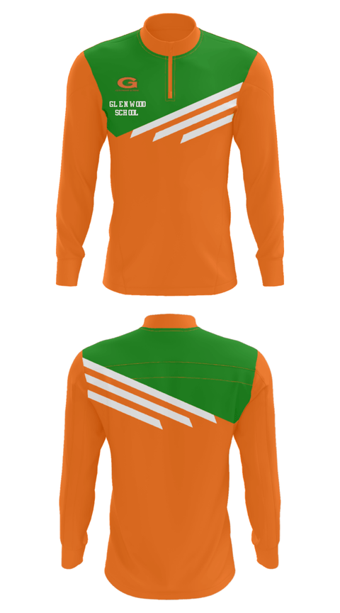 Quarter Zip Jacket, Glenwood School, Spirit Store, Teamtime, Team time, sublimation, custom sports apparel, team uniforms, spirit wear, spiritwear, sports uniforms, custom shirts, team store, custom team store, fundraiser sports, apparel fundraiser