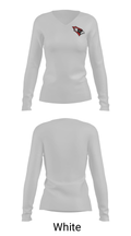 Necedah High School 57236326 Women's Long Sleeve V-neck Shirt - 6