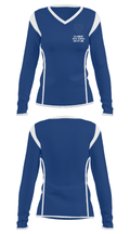 Beaumont High School Wrestling 21926517 Women's Long Sleeve V-neck Shirt - 31