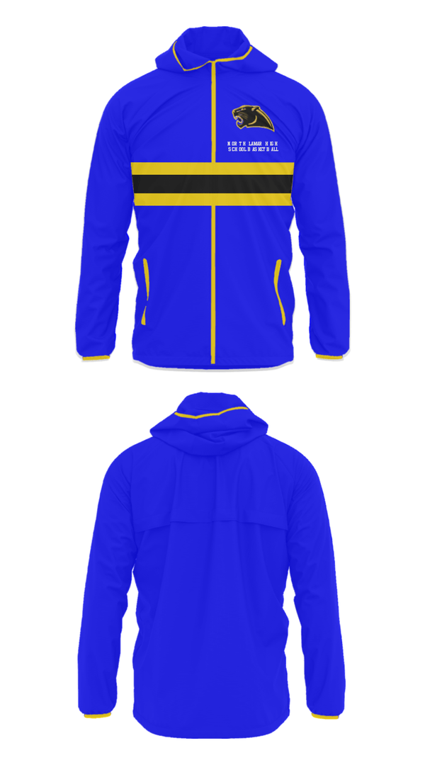 Windbreaker, North Lamar High School Basketball, Men's Basketball, Teamtime, Team time, sublimation, custom sports apparel, team uniforms, spirit wear, spiritwear, sports uniforms, custom shirts, team store, custom team store, fundraiser sports, apparel fundraiser