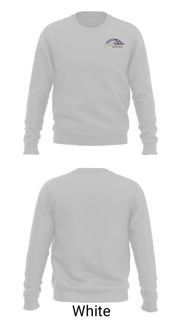 Crew Neck Sweatshirt, Bridgewater Youth Basketball, Men's Basketball, Teamtime, Team time, sublimation, custom sports apparel, team uniforms, spirit wear, spiritwear, sports uniforms, custom shirts, team store, custom team store, fundraiser sports, apparel fundraiser