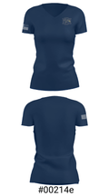 Del Norte High School Swimming 40770592 Women's Short Sleeve V-neck Shirt - 21