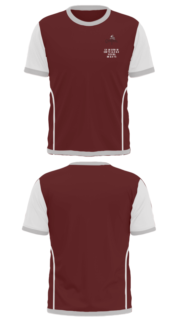 Short Sleeve Performance Shirt, Grand Forks Central High School Knights, Spirit Store, Teamtime, Team time, sublimation, custom sports apparel, team uniforms, spirit wear, spiritwear, sports uniforms, custom shirts, team store, custom team store, fundraiser sports, apparel fundraiser