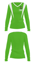 Bethel High School Basketball 85074801 Women's Long Sleeve V-neck Shirt - 29