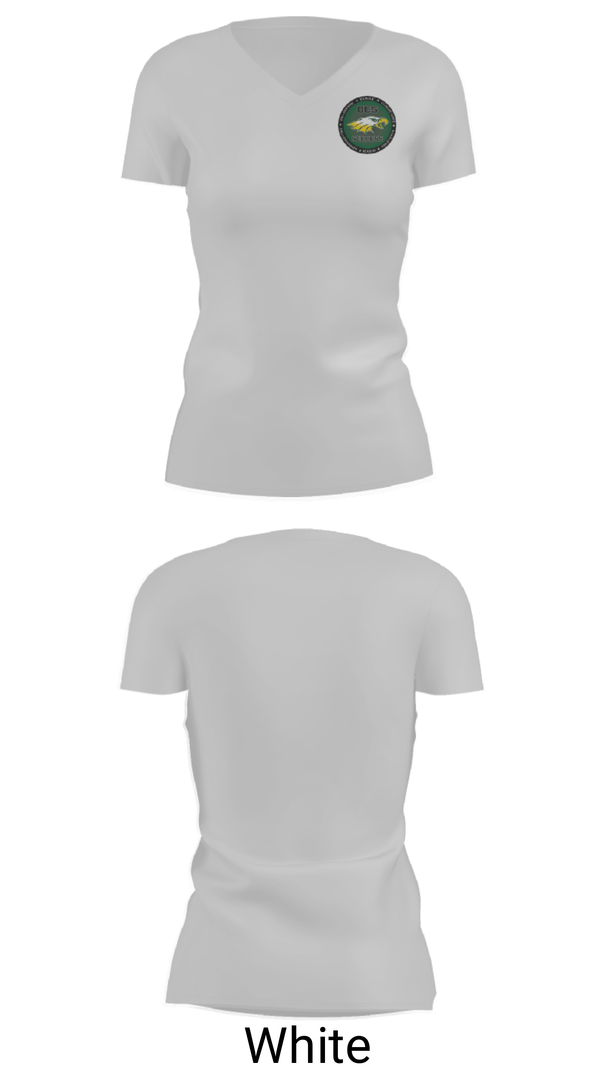 Women's Short Sleeve Vneck Shirt, Clay High School Bowling, Bowling, Teamtime, Team time, sublimation, custom sports apparel, team uniforms, spirit wear, spiritwear, sports uniforms, custom shirts, team store, custom team store, fundraiser sports, apparel fundraiser