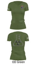 USS Mississippi 78195708 Women's Short Sleeve V-neck Shirt - 28
