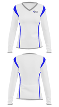 El Capitan Public School 89580630 Women's Long Sleeve V-neck Shirt - 33