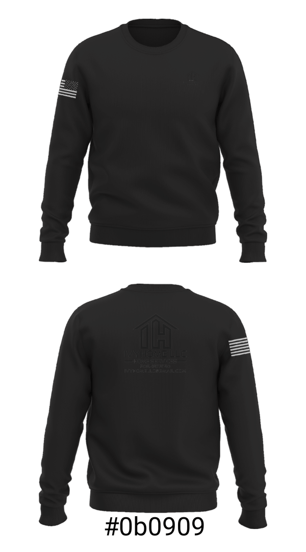 Crew Neck Sweatshirt, IvyHomeIvyHome, , Teamtime, Team time, sublimation, custom sports apparel, team uniforms, spirit wear, spiritwear, sports uniforms, custom shirts, team store, custom team store, fundraiser sports, apparel fundraiser