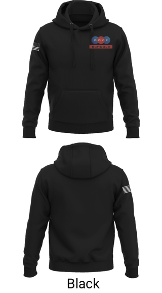 Hoodie, Dove Science Academy Middle School-South Okc, Spirit Store, Teamtime, Team time, sublimation, custom sports apparel, team uniforms, spirit wear, spiritwear, sports uniforms, custom shirts, team store, custom team store, fundraiser sports, apparel fundraiser