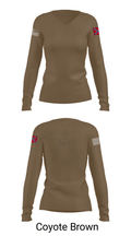 GOD'S GANGSTER'S 76621541 Women's Long Sleeve V-neck Shirt - 15