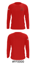 George Rogers Clark High School Swimming 44057347 Long Sleeve Performance Shirt - 18
