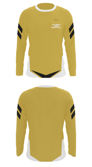 Long Sleeve Performance Shirt, Oklahoma Kings Basketball, Men's Basketball, Teamtime, Team time, sublimation, custom sports apparel, team uniforms, spirit wear, spiritwear, sports uniforms, custom shirts, team store, custom team store, fundraiser sports, apparel fundraiser