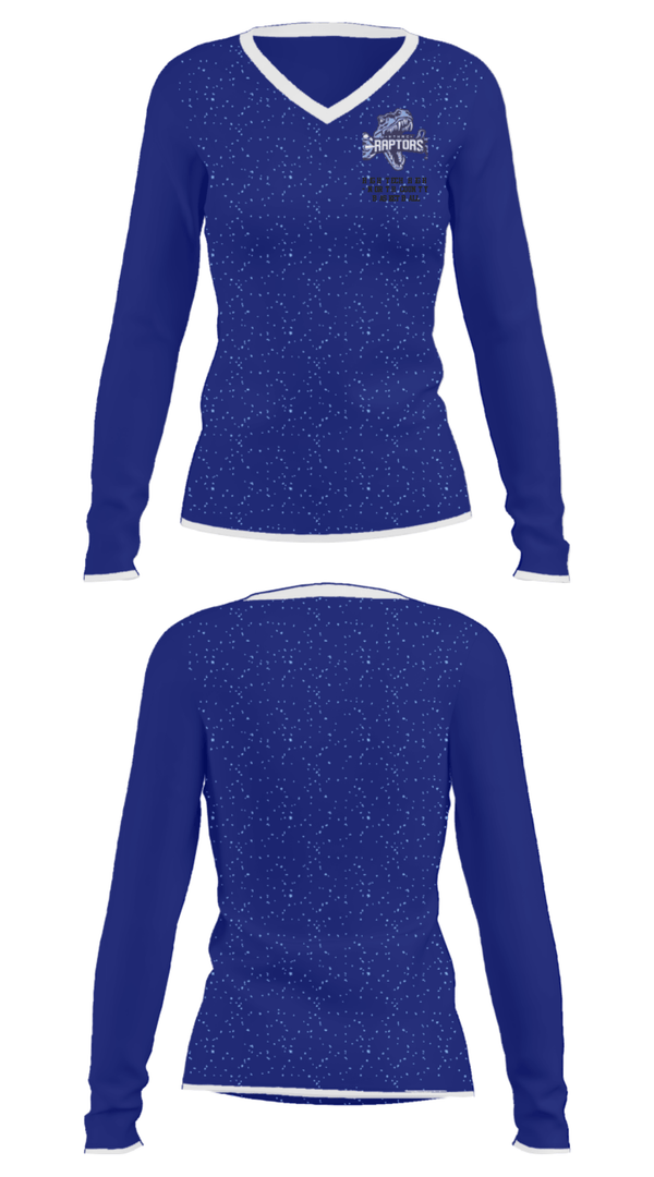 Women's Long Sleeve Vneck Shirt, High Tech High - North County Basketball, Men's Basketball, Teamtime, Team time, sublimation, custom sports apparel, team uniforms, spirit wear, spiritwear, sports uniforms, custom shirts, team store, custom team store, fundraiser sports, apparel fundraiser