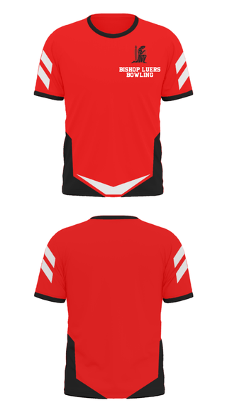 Short Sleeve Performance Polo, Bishop Luers Catholic High School Bowling, Bowling, Teamtime, Team time, sublimation, custom sports apparel, team uniforms, spirit wear, spiritwear, sports uniforms, custom shirts, team store, custom team store, fundraiser sports, apparel fundraiser