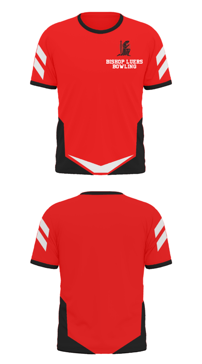 Bishop Luers Catholic High School Bowling 28626966 Short Sleeve Performance Polo - 35