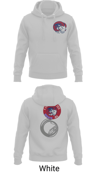 Carver rams 76040751 Hoodie - 3