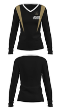 Westview High School Gymnastics 94290525 Women's Long Sleeve V-neck Shirt - 29