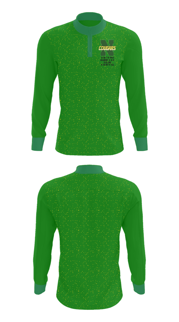 Quarter Zip Jacket, Northview Academy High School Basketball, Men's Basketball, Teamtime, Team time, sublimation, custom sports apparel, team uniforms, spirit wear, spiritwear, sports uniforms, custom shirts, team store, custom team store, fundraiser sports, apparel fundraiser