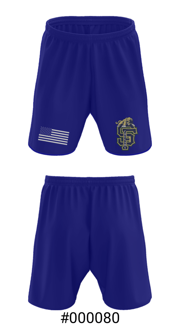 Athletic Shorts With Pockets, Sumner-Fredericksburg High School Bowling, Bowling, Teamtime, Team time, sublimation, custom sports apparel, team uniforms, spirit wear, spiritwear, sports uniforms, custom shirts, team store, custom team store, fundraiser sports, apparel fundraiser