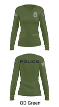 Nolensville Police Dept 20889239 Women's Long Sleeve V-neck Shirt - 31