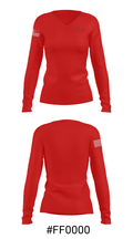 Upper Bucks Christian School Basketball 6443976 Women's Long Sleeve V-neck Shirt - 20