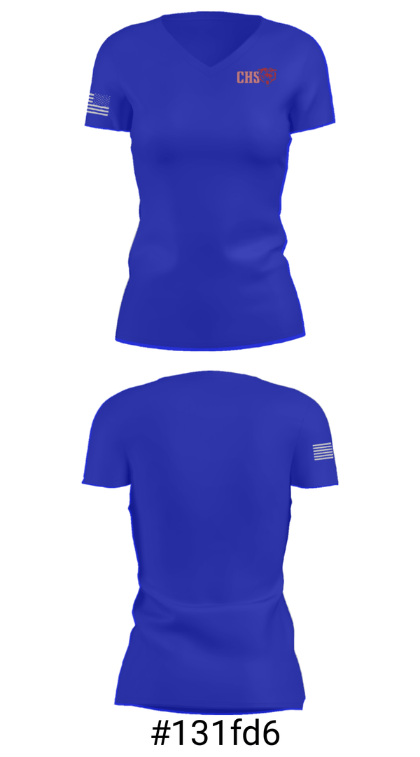 Women's Short Sleeve Vneck Shirt, Coolidge High School Wrestling, Wrestling, Teamtime, Team time, sublimation, custom sports apparel, team uniforms, spirit wear, spiritwear, sports uniforms, custom shirts, team store, custom team store, fundraiser sports, apparel fundraiser