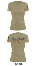 2-44 Air Defense Artillery Regiment 13491150 Women's Short Sleeve V-neck Shirt - 44
