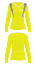 Illinois United Youth Sports 33045467 Women's Long Sleeve V-neck Shirt - 29