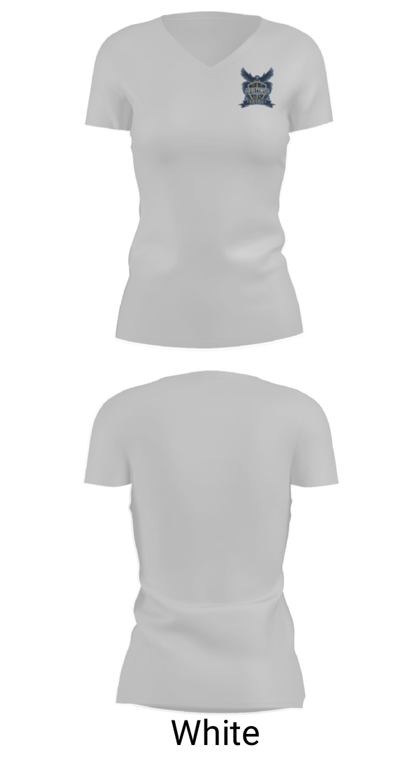 Women's Short Sleeve Vneck Shirt, Foothill High School, Spirit Store, Teamtime, Team time, sublimation, custom sports apparel, team uniforms, spirit wear, spiritwear, sports uniforms, custom shirts, team store, custom team store, fundraiser sports, apparel fundraiser