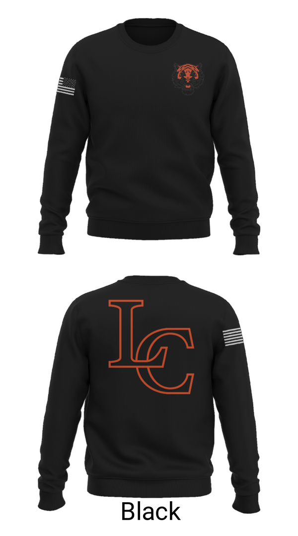 Crew Neck Sweatshirt, Liberty Center Middle School, Spirit Store, Teamtime, Team time, sublimation, custom sports apparel, team uniforms, spirit wear, spiritwear, sports uniforms, custom shirts, team store, custom team store, fundraiser sports, apparel fundraiser