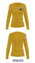 Brownsville Preparatory Institute 8022395 Women's Long Sleeve V-neck Shirt - 20